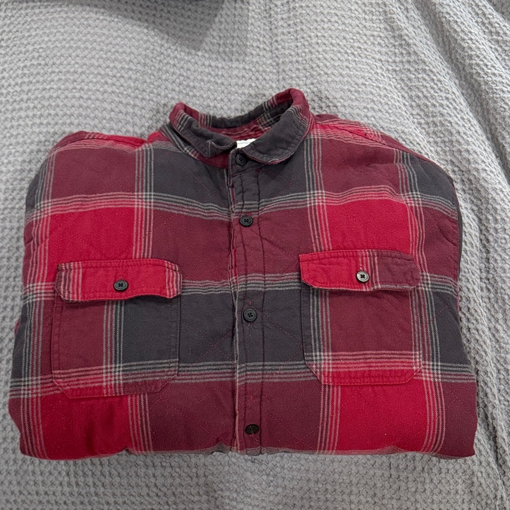 Modern Amusement Flannel Jacket